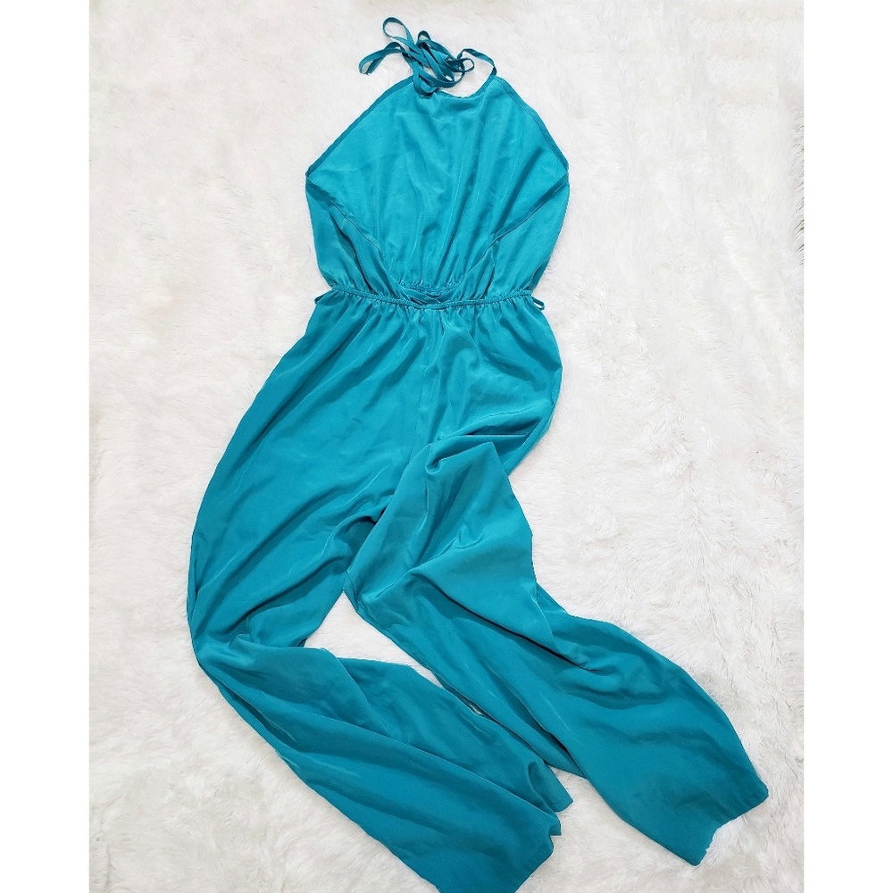 *SOLD* NWT NaNa Halter Pants Jumpsuit - Picture 6 of 8